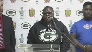 Miami Jackson makes history with first female football coach