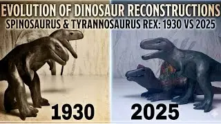 Spinosaurus & Tyrannosaurus Rex: Evolution of Dinosaur Reconstructions