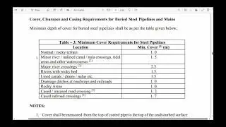 PNGRB T4S STEEL PIPELINE LAYING specifications