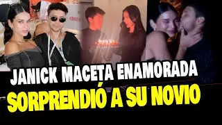 JANICK MACETA CELEBRA EL CUMPLE DE SU NOVIO MARIO RUIZ CON SORPRESA ROM&Aacute;NTICA