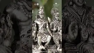 Silver Shiva Parivar Idol Crafted with 92.5