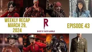SIXTH SCALE FIGURE NEWS: WEEKLY RECAP (MARCH 29, 2024): EP.43 #hottoys #jacksparrow  #inart