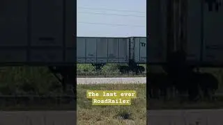 The Last Ever RoadRailer train!