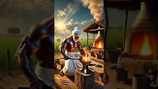 The Hidden Power of the Blacksmith | Epic Sword Fight Story Blacksmith vs Warrior Battle #ai #Shorts