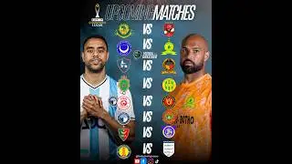 Upcoming Fixtures in the Caf Champions League #TotalEnergiesCAFCL #MamelodiSundowns #MUKOKo #MCAlger