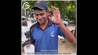 One Jumbo Lassi In One Minute 🕐 - 1100rs Challenge 😲💰 - கடைசி வரை பாருங்க - Gnana pazham #shorts