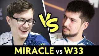 MIRACLE vs w33 &mdash; экс-Liquid вернулись к тренировкам