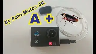 Camera  barata para quem quer iniciar moto vlog 4K Ultra HD