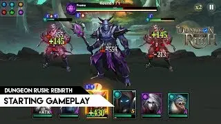Dungeon Rush: Rebirth - Starting gameplay