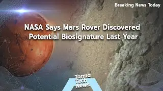 TormaTechNews : NASA Says Mars Rover Discovered Potential Biosignature Last Year