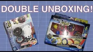 DOUBLE UNBOXING! Balkesh B3 + Quad Ring Combat Pack UNBOXING! Beyblade Burst Evolution!