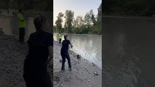 Fishing Puyallup River Pink Salmon Run 2023 #fish #washington