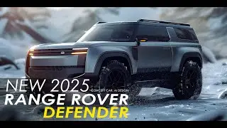 Range Rover Defender All New Facelift 2025 Concept Car, AI Design