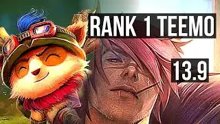TEEMO vs SETT (TOP) | Rank 1 Teemo | TR Grandmaster | 13.9