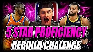 GETTING 5 STAR PROFICIENCY!! - NBA 2k20 Challenge Rebuild