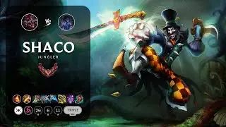Shaco Jungle vs Sylas - KR Grandmaster Patch 13.9