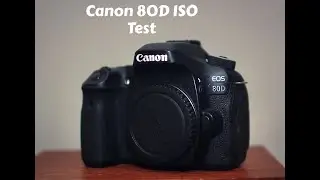 Canon 80D ISO Test