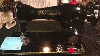 Dressmaker Sewing Machine- Made in Japan- real Heavy Service capable
