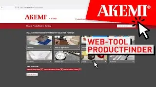 Find the right product for every task quickly and easily with the AKEMI tool 