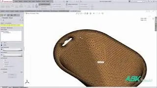 SOLIDWORKS Plastics ile mesh yoğunluğu