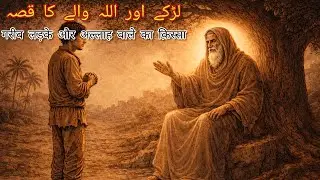 Gareeb ladke aur Allah wale ka Kissa |Hindi Moral Story|Moral Story In Hindi Urdu|Hindi Kahani|
