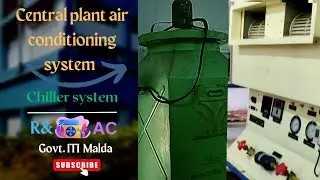 Central plant air conditioning system  | indirect cooling system | RAC unit tutorial model ||