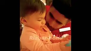 babar azam lovely moments with little baby😍