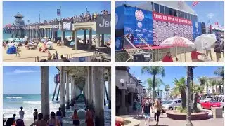 - Huntington Beach Pier South, Vans US Open 2015 Event Site [SurfSpot Video]