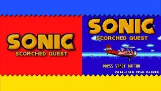 Burned Hill Zone - Sonic: Scorched Quest