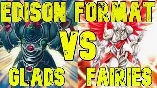 Edison Format Yugioh! Gladiator Beasts VS. Fairies! Full Live Match with commentary!
