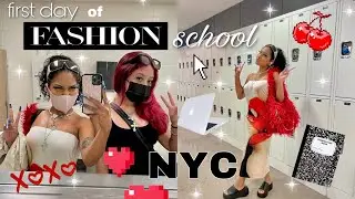 first day of school at FIT ✨🍁*fall semester*