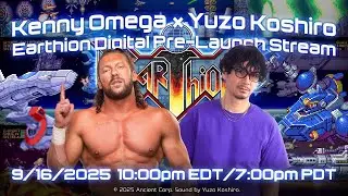 Kenny Omega x Yuzo Koshiro Earthion Digital Pre-Launch Stream