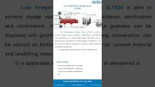 Low Temperature Sludge Dryer(LTSD)