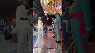 A Nigerian military wedding. Watch till the end. #swordcrossing #military #blogger