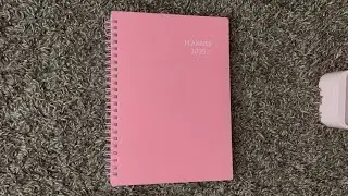 ASMR Tapping On A 2025 Planner