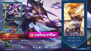 SEASON 17 SOLO RANK FANNY😍💚 | GAMEPLAY#5 | MLBB