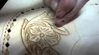 Leather art by W.C.B.