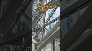 Amazon spheres - a quick glimpse #amazon #desi #seattle
