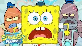 90 MINUTES of SpongeBob Characters Being CHASED! 🏃🏻&zwj;♂️💨 | @SpongeBobOfficial