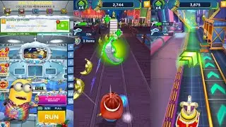 Minion Rush Endless Run Collecting Robonanas Run#613 @De_Epic