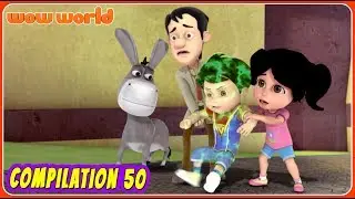 Cartoon Videos For Kids | Vir: The Robot Boy | English Cartoons | Compilation 50 | Wow World
