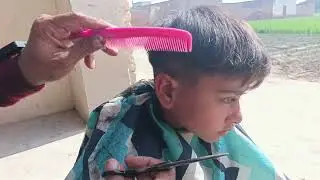 Old Era Baby Haircut Using Traditional Tools | Desi Style Village Haircut Transformation 
