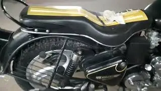 Royal Enfield Bullet ( Old is Gold ) Gold line Sticker Fixing Video