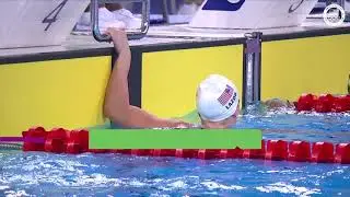 Anne Lazor Takes First In The Women's 100m Breaststroke | Pan American Games Lima 2019
