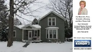 103 W Lincoln Street, Whitehall, MI Presented by Karri Schmehil.