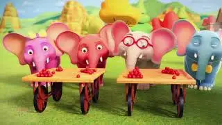 Ek Mata Hati, Hati Raja Kahan Chale Rhems For Kaids Hindi Cartoon Stories