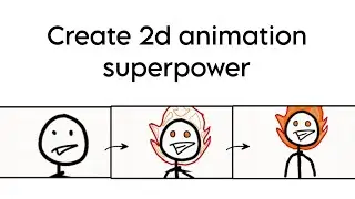 Create 2D Superpower Animation | Step-by-Step Tutorial