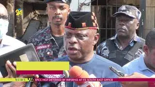 EFCC Not Deterred by Inferno at Its South East Office