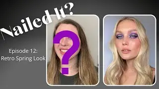 A Retro Spring Look Inspired by Nikki_Makeup's Lavender 70's Look | Nailed It? Ep. 12
