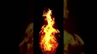 3D fire Effect #Black screen effect video# Green screen effect # kinemaster effect video #Shorts
